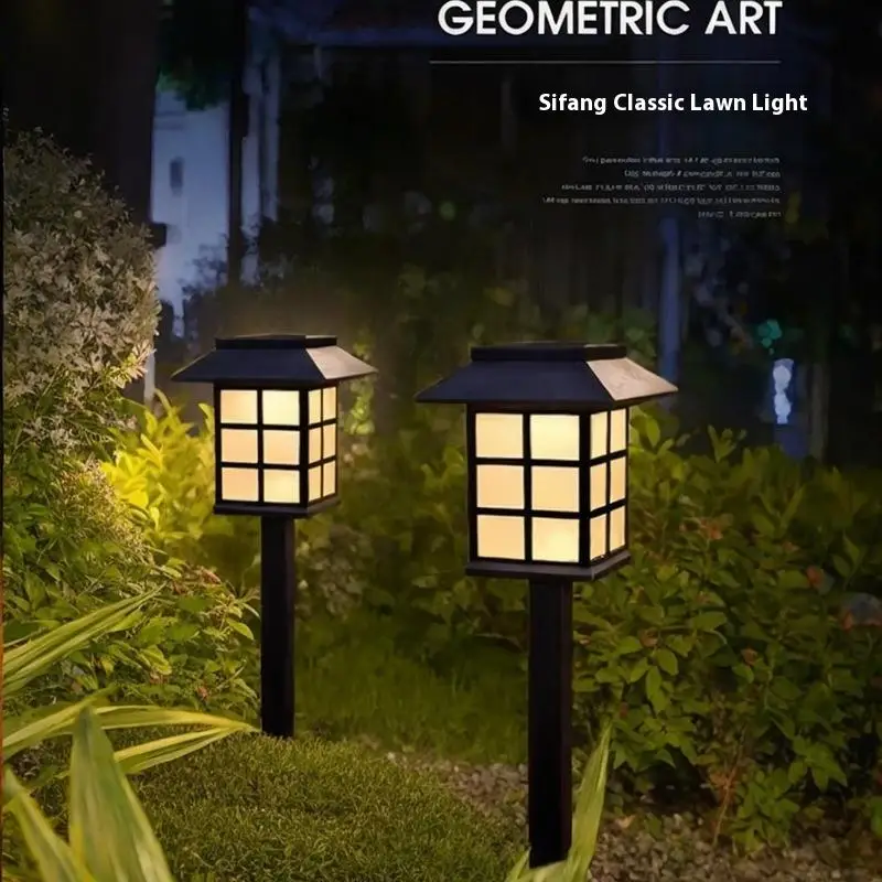 

1Pcs Solar Pathway Light Outdoor Solar Lamp Waterproof Landscape Lighting For Garden Yard Patio Walkway Driveway Camping Decor