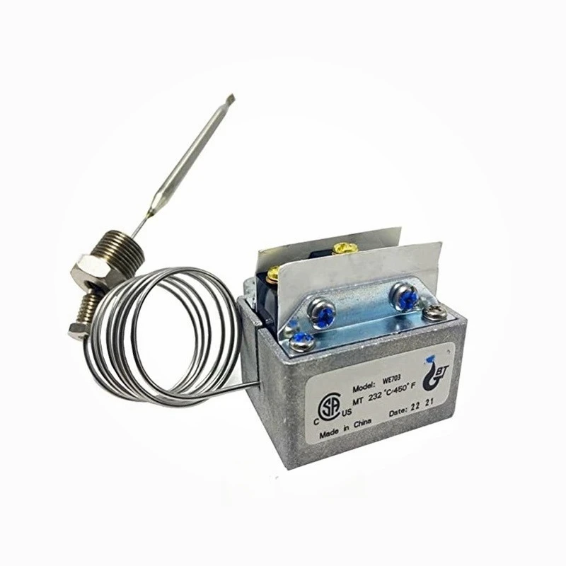 ملحقات مقلاة الغاز محدد درجة الحرارة 232 ℃ WE703 حماية من درجة الحرارة الزائدة والتحكم في درجة الحرارة الخفيفة #1