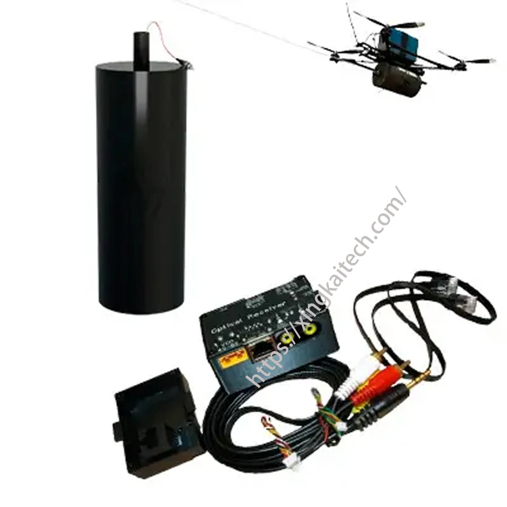 

Fiber Optic FPV Crossover Machine Relay Extended Range Module Sky End Fiber Disk Module 2-10km of Wired Signal Transmission