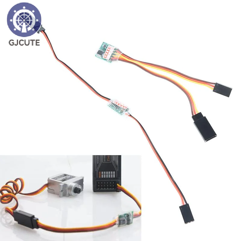 PPM/PWM Servo Signal Amplifier Increases Expander Extension Cord For RC Racing Drone DIY