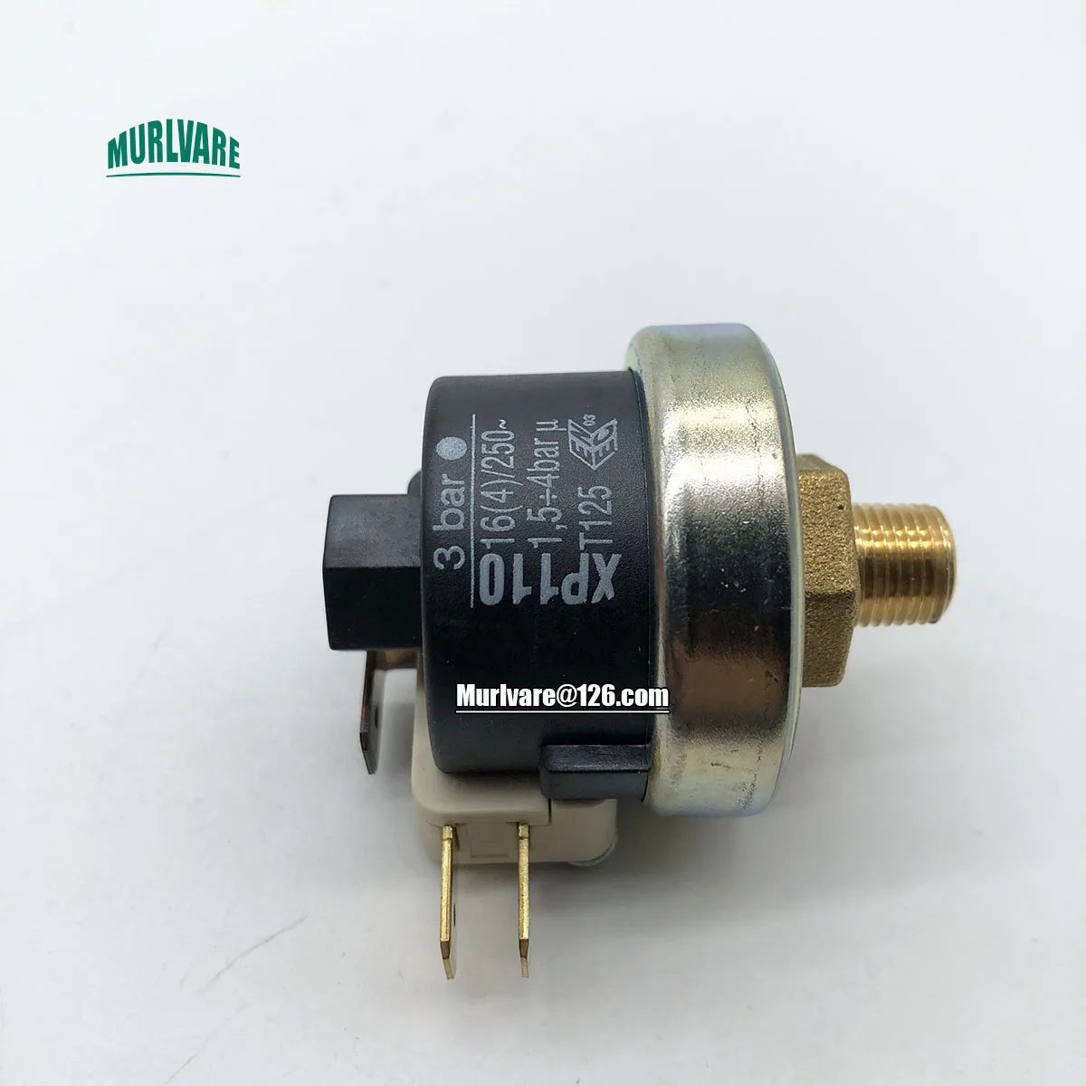 Steam Pressure Controller G1/8' 3Bar Pressure Switch For Ironing Steam Boilers Steam Engines