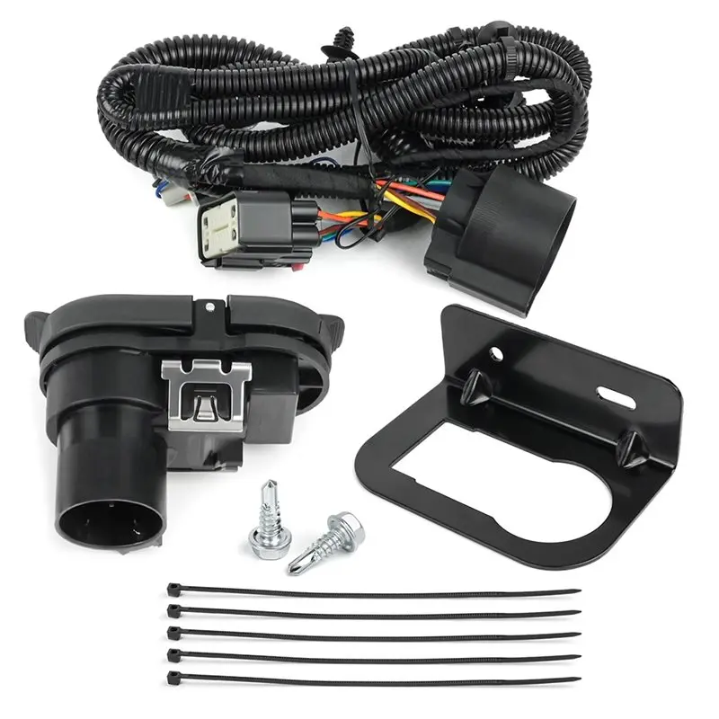AC52-9L3Z-15A416-A Rear Bumper Trailer Hitch Tow Connector Wiring Harness Kit For Ford F-150 2015-2020 HL3Z-13A576-D
