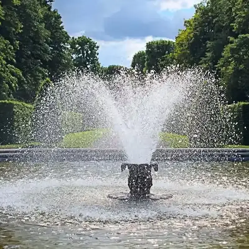 Outdoor Garden Fountain, an Energy-efficient Perfect Pond Fountain Garden Water Feature for Hotels and Restaurants