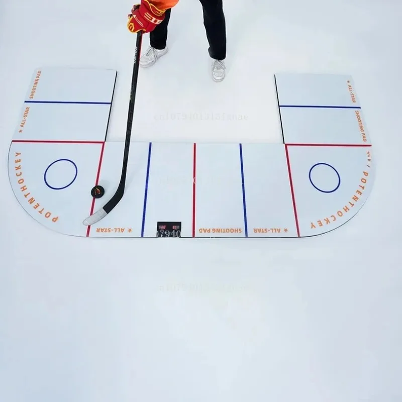 270 ° Intelligent Electronic Ice Hockey Training Board Children Adult Simulation Ice Counting Shooting Pad