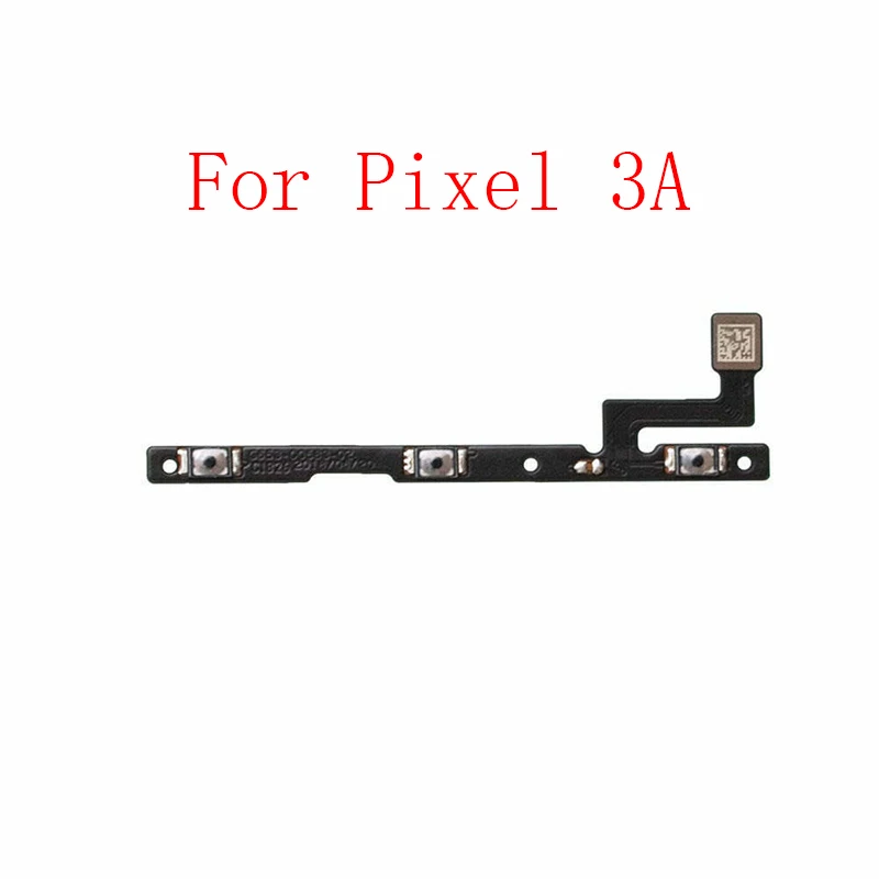 1pc Power On/Off Switch Volume Key Up Down Flex Cable For Google Pixel 3 XL 3XL 3A G020E F G H 4 XL 4XL Volume Button Flex Cable