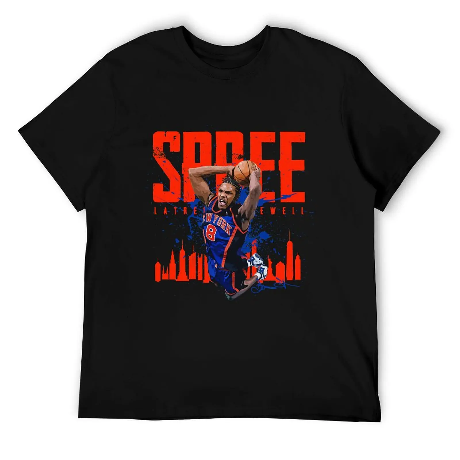 

Latrell Sprewell T-Shirt t shirts for man graphic vintage cotton tshirt 100% graphic t shirts for man T-Shirt