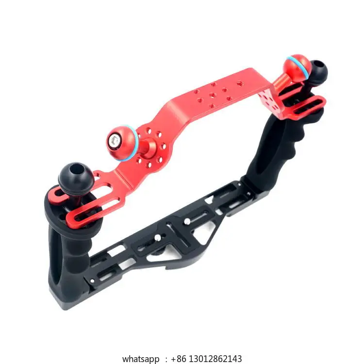 

Водонепроницаемый чехол для погружной камеры, горизонтальная ручка, триггер, удлинитель, кронштейн для ключей, набор двойной ручки