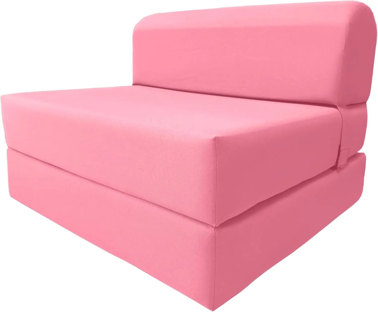 

Sleeper Chair Folding Foam Bed, Portable Studio Guest Sofa Beds 6 x 32 x 70 Pink