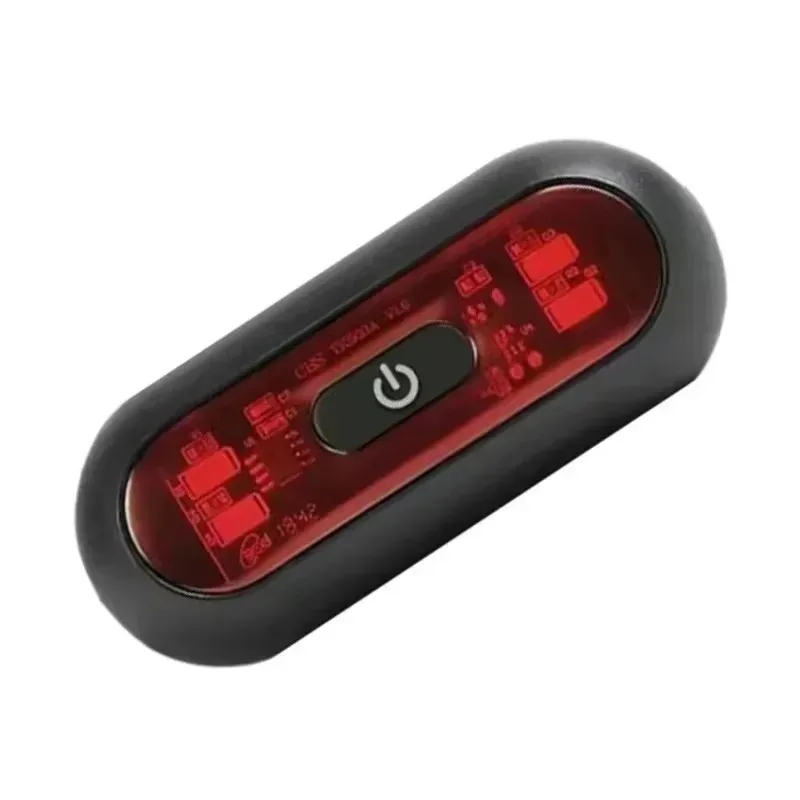 

Motorcycle Helmet Brake Light for Bike Helmet Light Waterprooof LED Motorcycle Bike Rear Helmet Lamp Safety Warning Tail Light