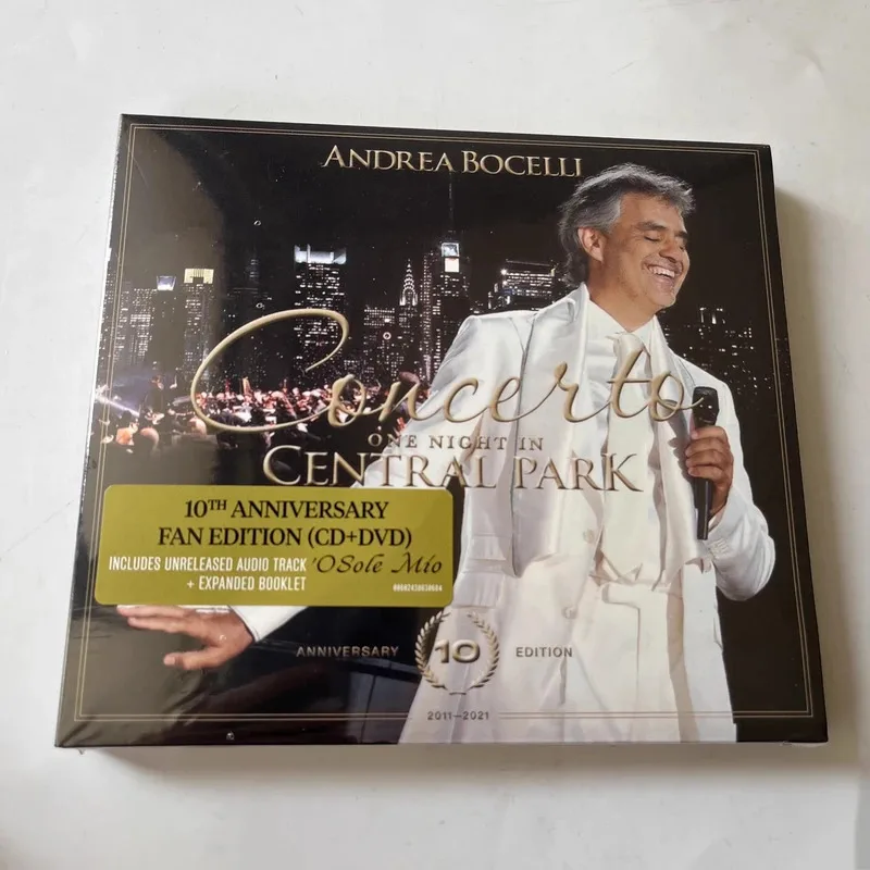 Классический поп-А Andrea Bocelli, музыкальный компакт-диск, концертный альбом, музыкальная запись + DVD, косплей, Walkman, автомобильная звуковая коробка, вечерние музыкальные коллекции