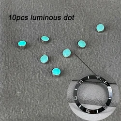 Super Blue Luminous Pin Dot for 38mm Watch Bezel insert Ring Pearl Replacement for Rlx/GMT/SUB Wristwatch Accessories