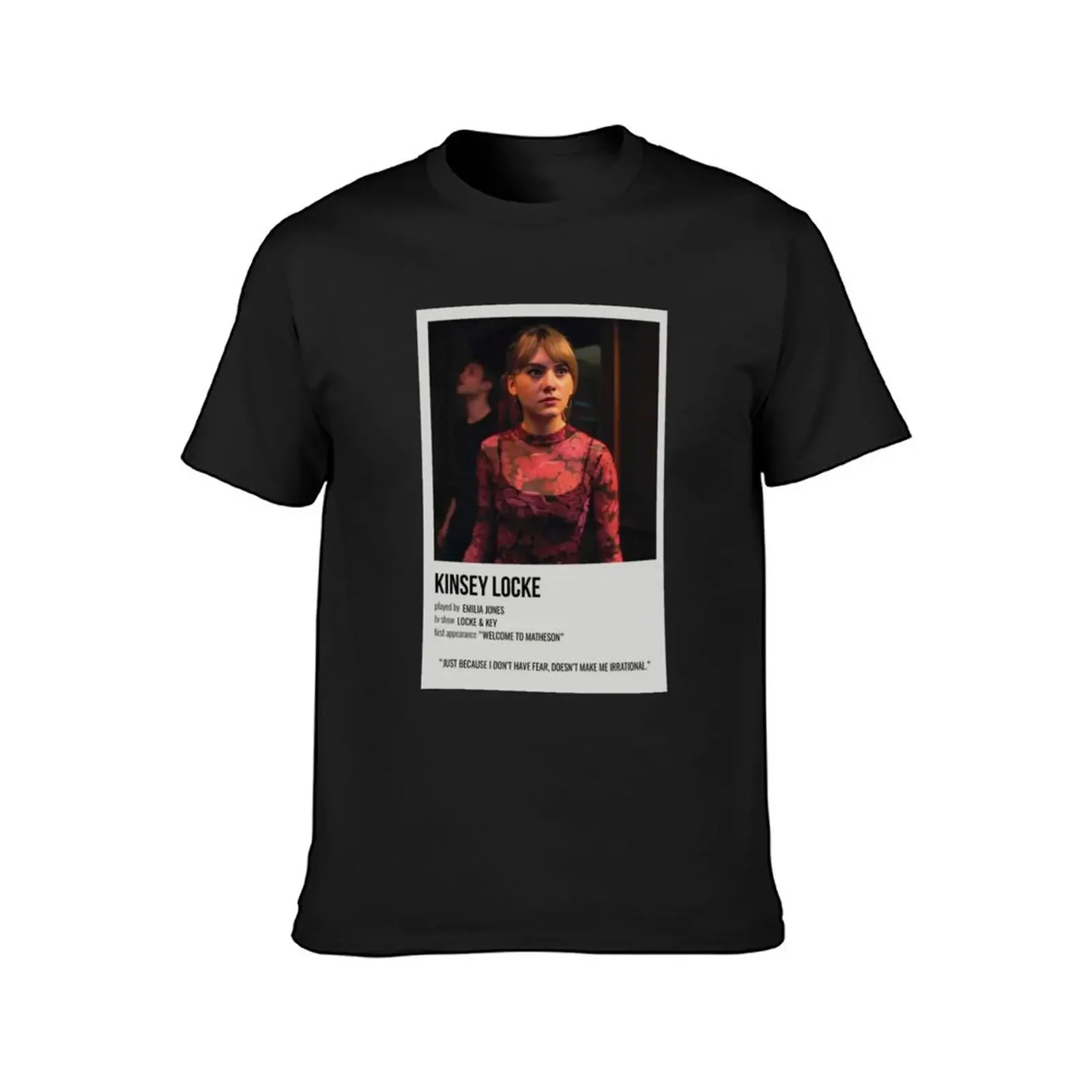 kinsey locke minimalist T-Shirt new edition Short sleeve tee anime anime stuff workout shirts for men