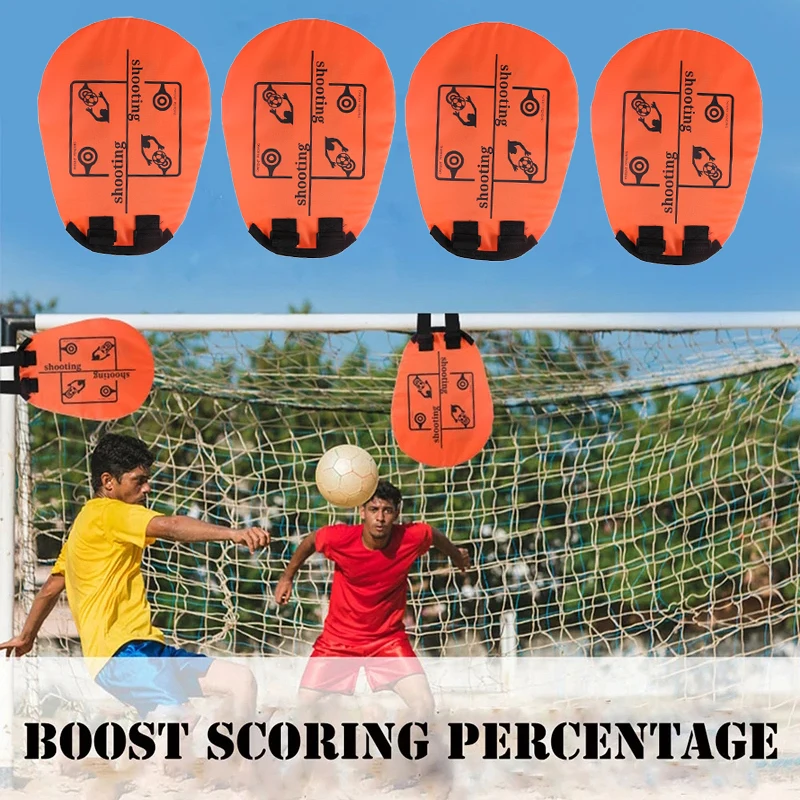 

4Pcs Football Training Shooting Target Aid Soccer Targets Goal Target Goal Training Set Youth Free Kick Practice Shooting Nets