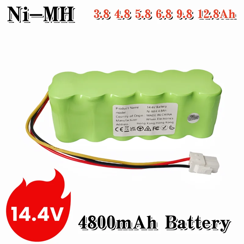 MKEPA 14.4V 4.8Ah NI-MH vacuum cleaner battery butterfly robot lpega SR8840SR8845SR8855SR8990VCR8845VCR8895VCR8730SR8750