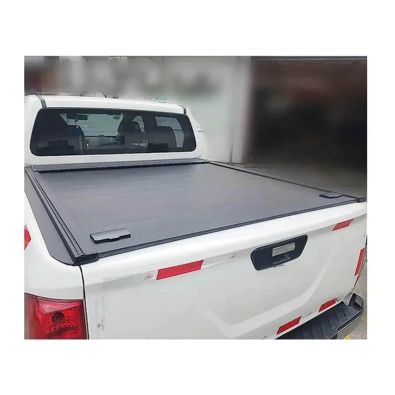 High Quality Universal Hard Aluminum Retractable Roll Up Roller Shutter Waterproof Anti Theft 4x4 Offroad Pickup Truck Bed Tonne