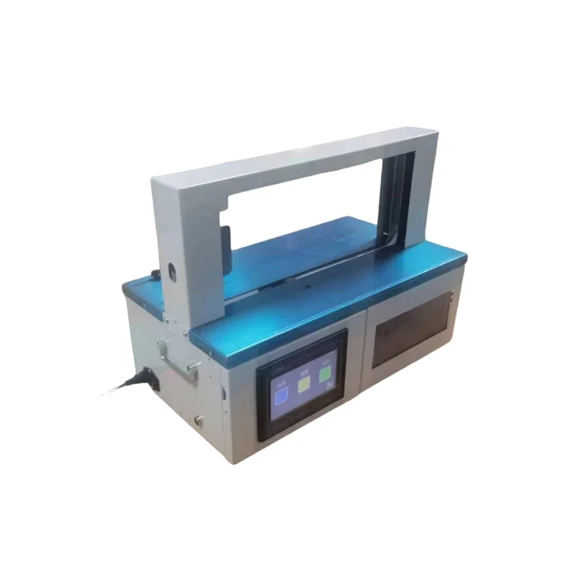 Small Automatic Taping Machine  Paper Strap Plastic Strap Packing Machine Banknote Newspaper and Book Bundling Machine