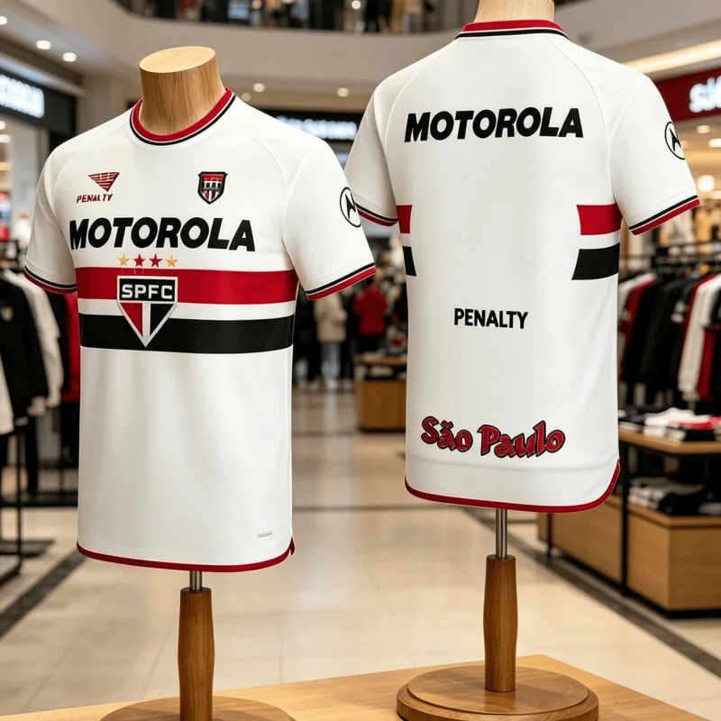Camiseta de Fútbol de Manga Corta de São Paulo, Brasil, para Aficionados, Camiseta para Hombre con Estampado 3D, Camiseta Deportiva para Niños y Familia