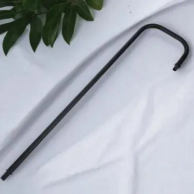 

Curved Rod Elbow Stem Iron Black Bedroom Table Lamp Stem For Desk Lamp Repair Parts Modern Bookshelf Lighting Kit