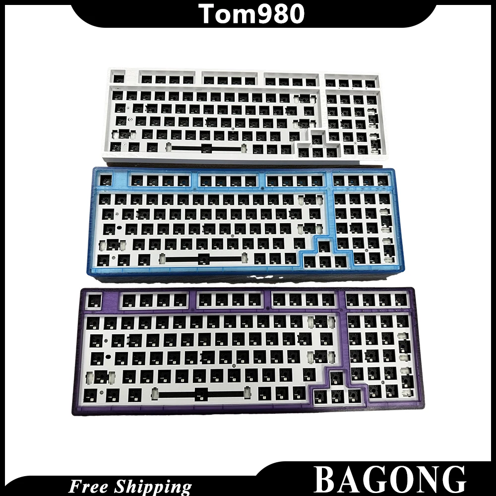 

Проводная клавиатура Tom980, 98 клавиш, Rgb подсветка, 2,4 ГГц