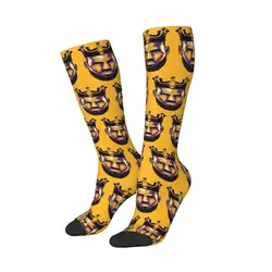 King Lebron James Socks Harajuku High Quality Stockings All Season Long Socks Accessories for Man's Woman's Christmas Gifts