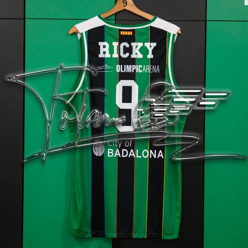 سترة رياضية إسبانية عصرية 24/25، تي شيرت Badalona Street سريع الجفاف لكرة السلة والجري بدون أكمام #2