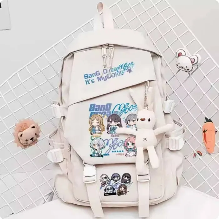 

Anime Bang Dream It's Mygo Schoolbag Backpack High-Capacity Shoulder Bag Cosplay Travel Student Teenager Gift B1308 hit