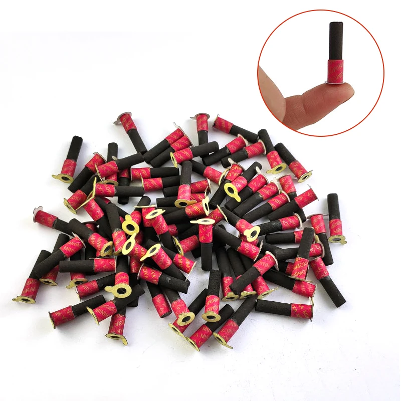 

180Pcs/Pack Moxibustion Tube Paste Smokeless Self Adhesive Moxa Tube Self Adhesive Acupuncture Points Sticker Pain Relief Home