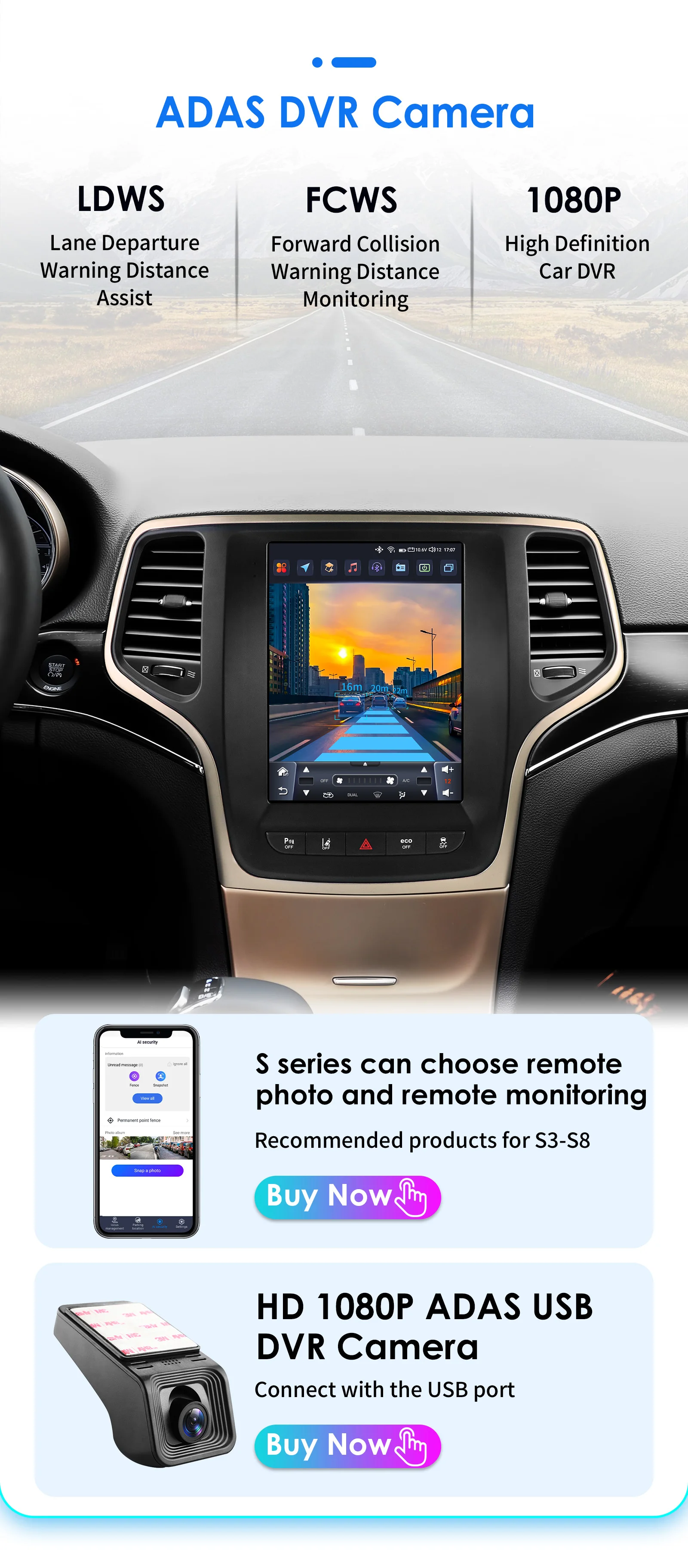 Hizpo 9,7-Zoll-Android-Auto-Multimedia-Player für Jeep Grand Cherokee 2014 - 2022 Carplay Navigation GPS 4G WIFI Stereo Radio BT – Detail 35