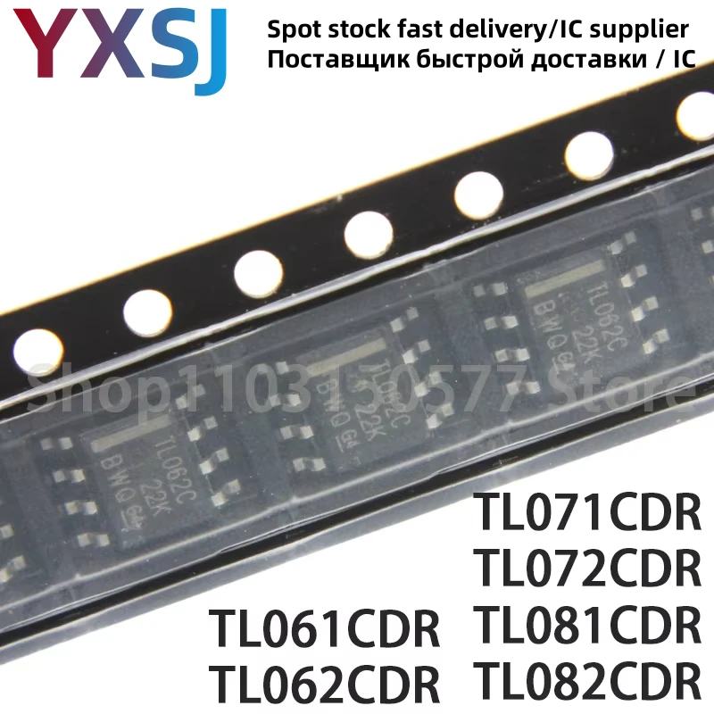 50piece TL061CDR TL062CDR TL071CDR TL072CDR TL081CDR TL082CDR/IDR C I CDR IDR-SOP8