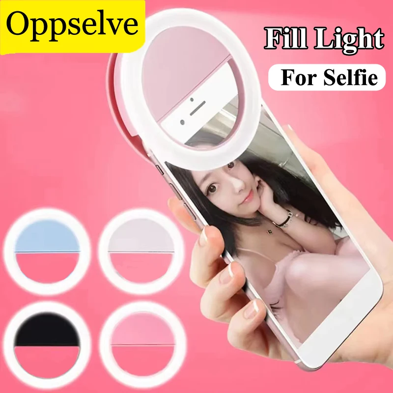 

Portable Makeup Fill Light For Smartphone iPad Computer Mobile Phone Stand Flash Light Selfie Ring LED Lamp For Samsung iPhone