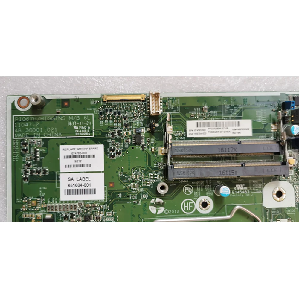 للوحة الأم HP RP7800 POS ماكينة تسجيل المدفوعات النقدية 674783 -001 8516044 -001 PIQ67H