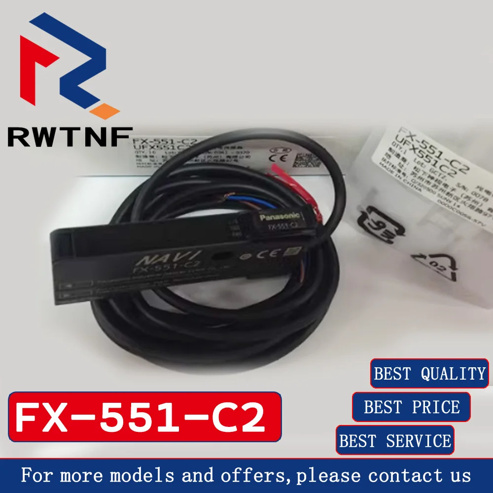 デジタルファイバーアンプセンサー,新品,純正,FX-551-C2, 100% オリジナル,倉庫在庫あり