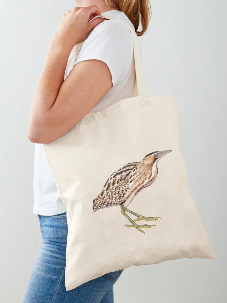 

Eurasian Bittern Tote Bag shopper bag women canvas tote bags men Shopper hand bag