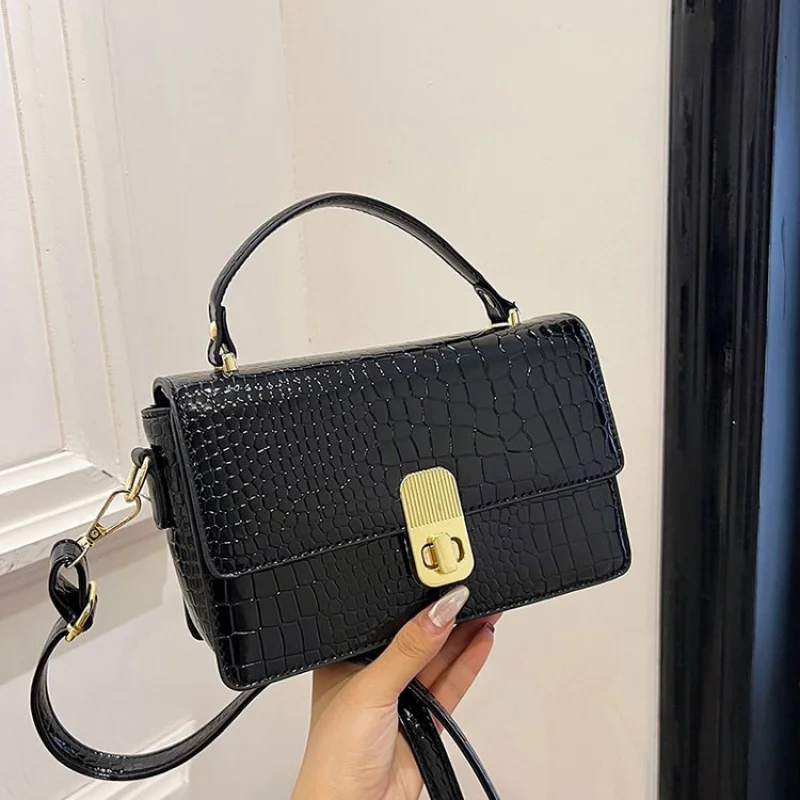 

Популярная классическая кожаная женская сумка высокого класса, элитная брендовая модная элегантная минималистичная повседневная винтажная сумка ​