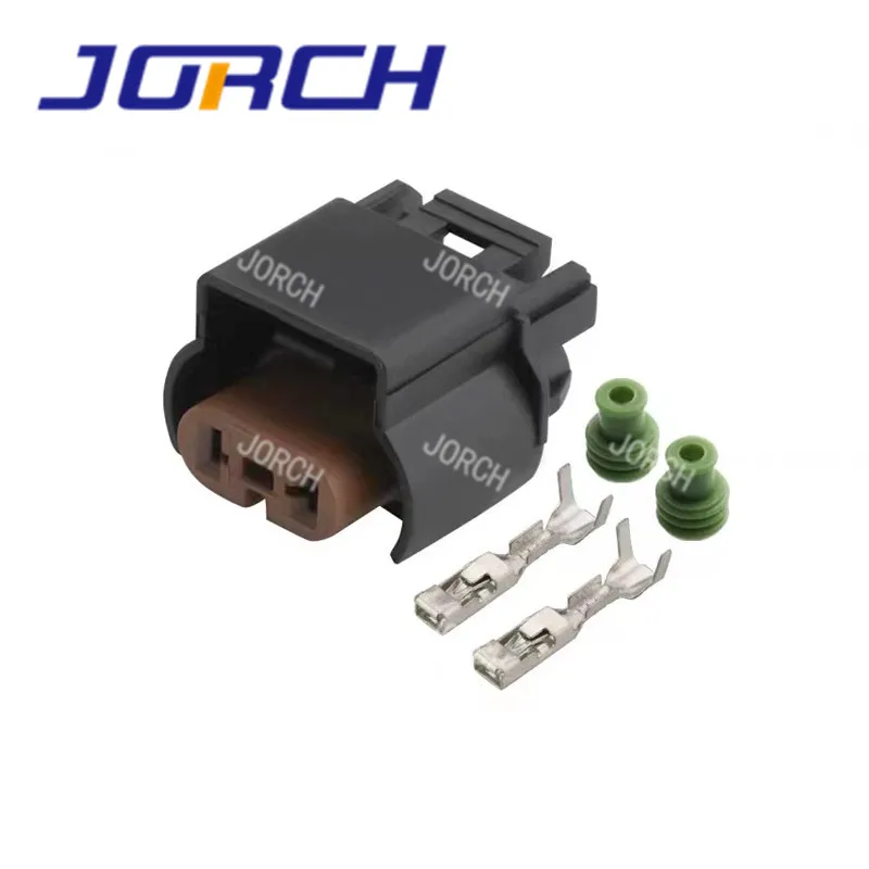 2 Pin  15336117 GT280 Female Sealed Wire Connector for 7H0941165 Automotive Fog Light Wiring Plug Replace Part