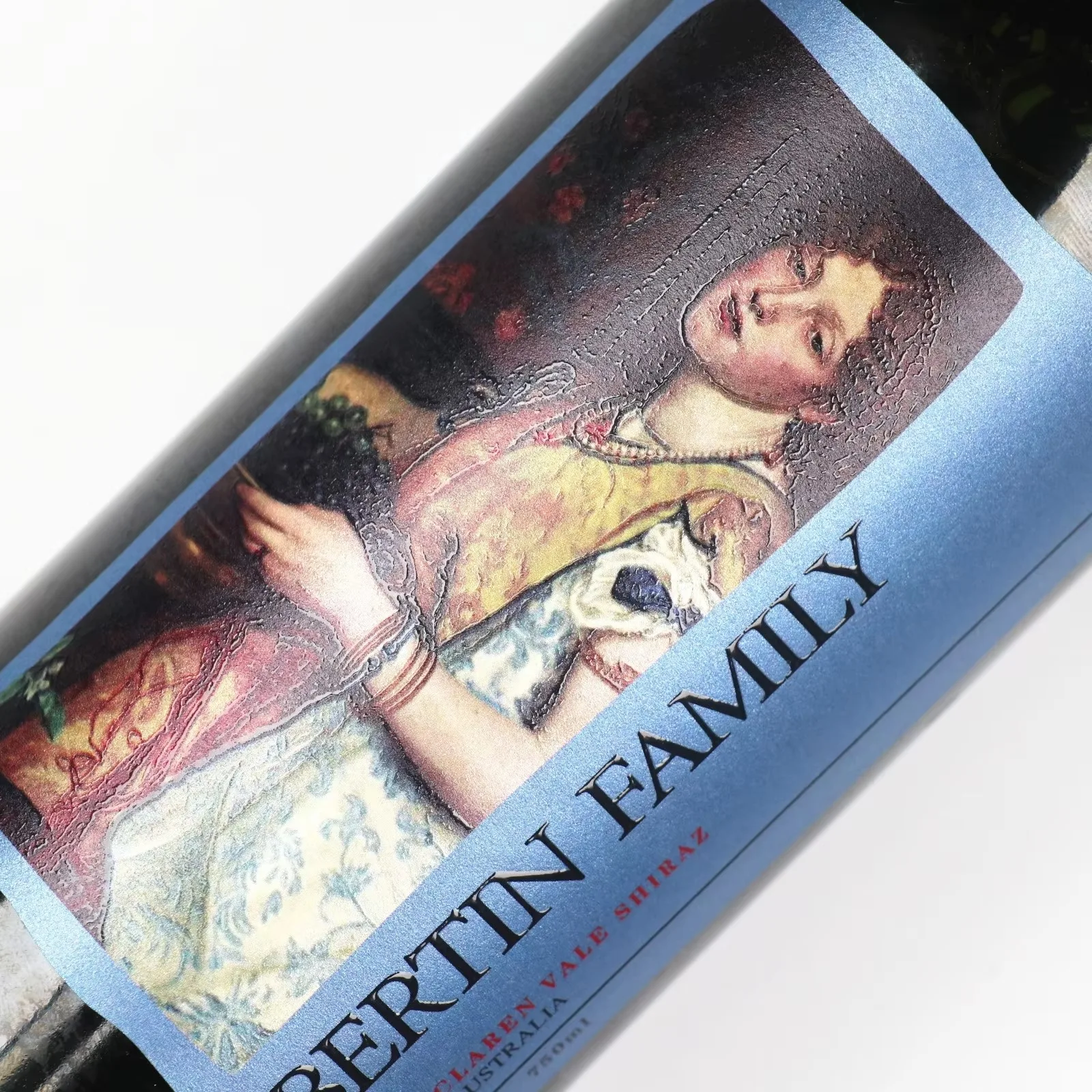 Custom Gold Foil Embossed Wine Label Sticker｜Strong Adhesive｜Waterproof｜UV Spot Printed