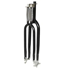 Black 26In Monark Bicycle Front Fork Dual Springer Disk Brake-Ready