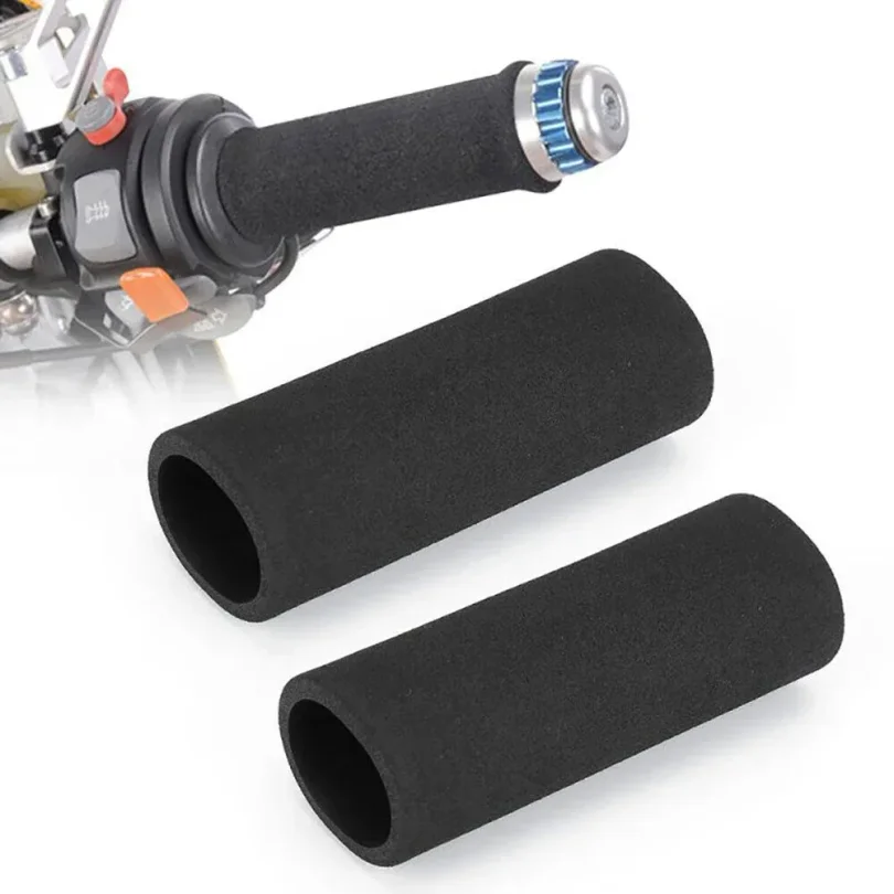 Motorcycle Anti Vibration Handle Cover Bar Foam Comfort Slip Over Grips Universal Heat Shrinkable Grip handlebar Cover Sleeve view 2