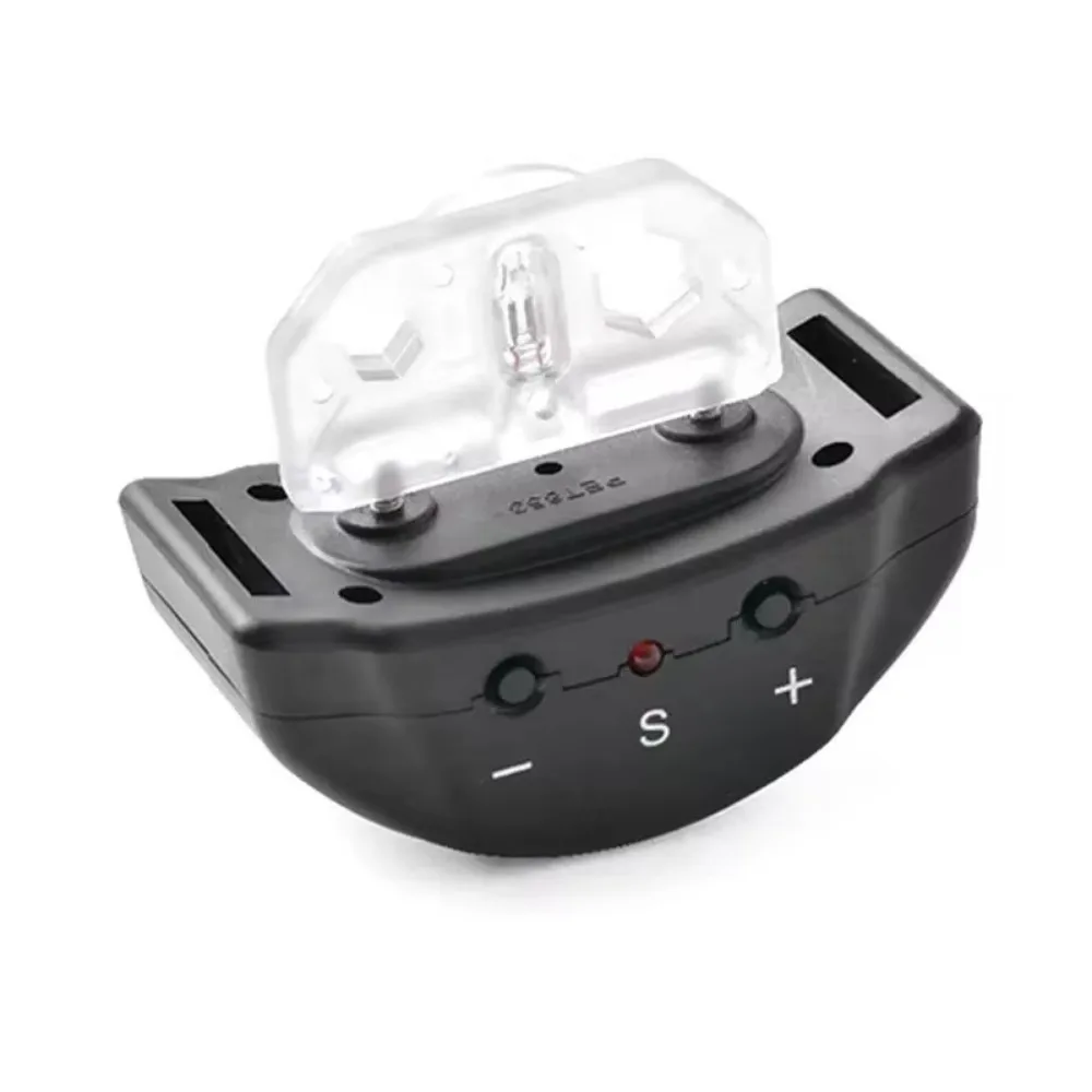 Electric Anti Bark CollarTraining for Indoor Outdoor Little Dogs Teaching Tool Small Pet Dog No Barking 4LR44 6V Tone Shock  New