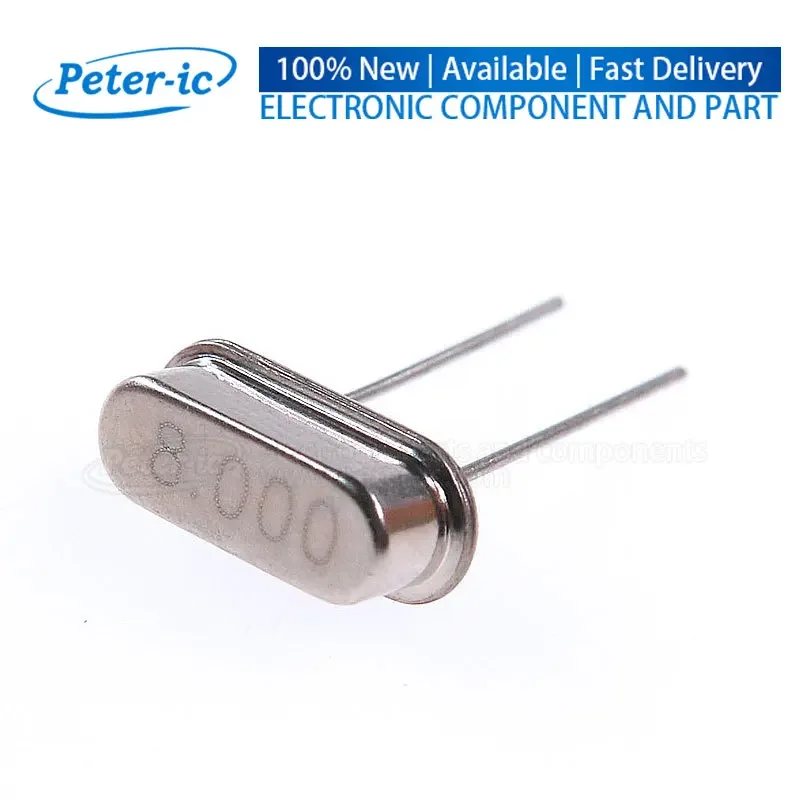 4Mhz 6Mhz 8Mhz 12Mhz 16Mhz 20Mhz 24Mhz 32.768K 32.768K Quartz Crystal Resonator Passive Oscillator HC-49S 11.0592M (10pcs)