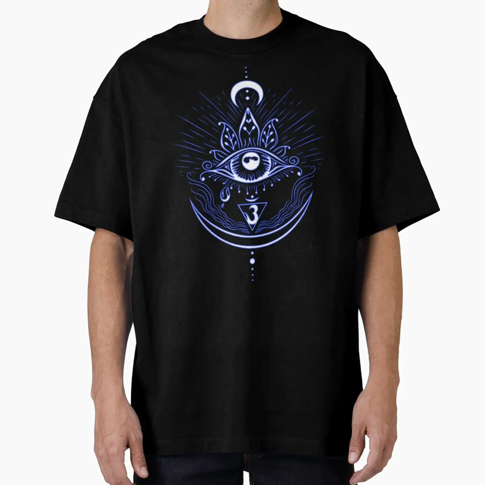 Third Eye Chakra Symbol designed and sold by Christine Krahl vintage Washed Slightly designer clothes Stylish Versatile
