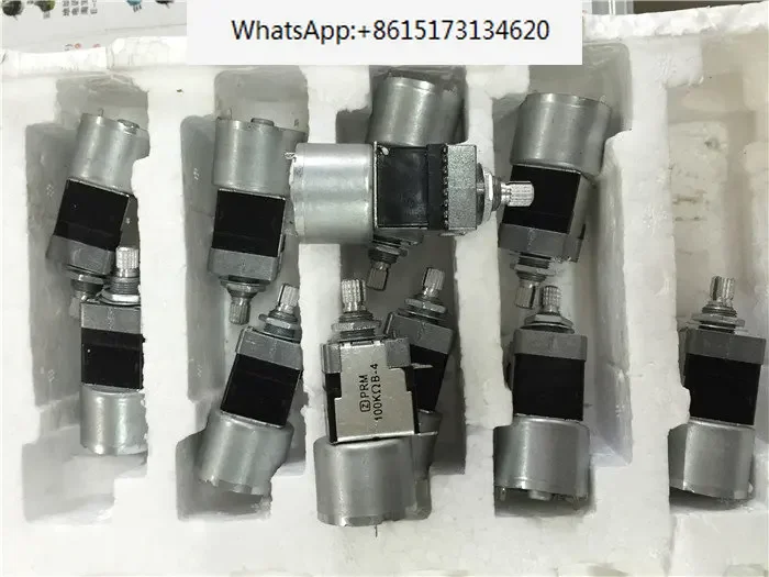 5 pieces [WHE 1615A] Domestic Z-duplex motor potentiometer B50K B100K-4 with 15MM handle