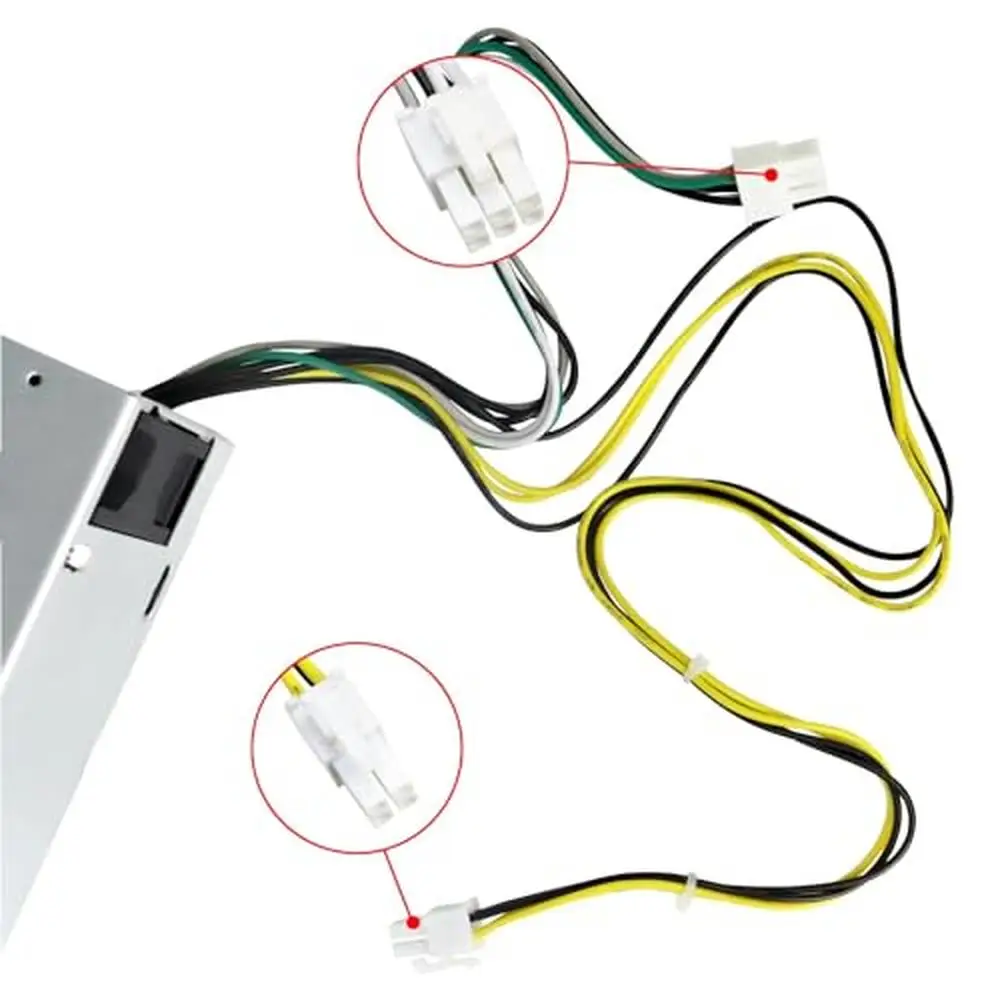 260W Power Supply Dell Optiplex 3050 3060 5050 5060 7050 7060 7080 3080 5080 5090 7090 H260EBM-00 Replacement with 6 4 Pin