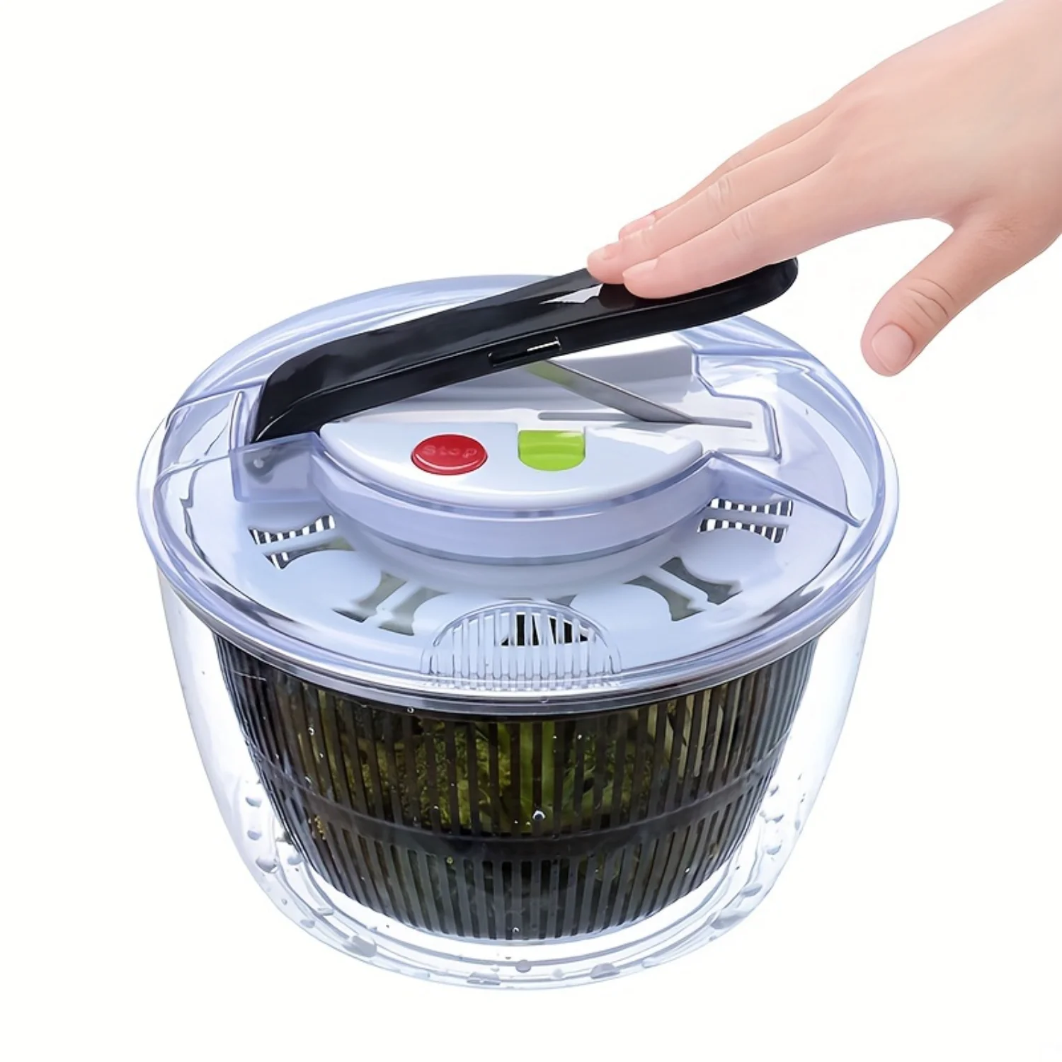 Vegetables Dryer, Salad Spinner, Fruits Basket, Vegetables Washer Dryer, Fruit Drainer, Lettuce Spinner, Drain Basket, Colander