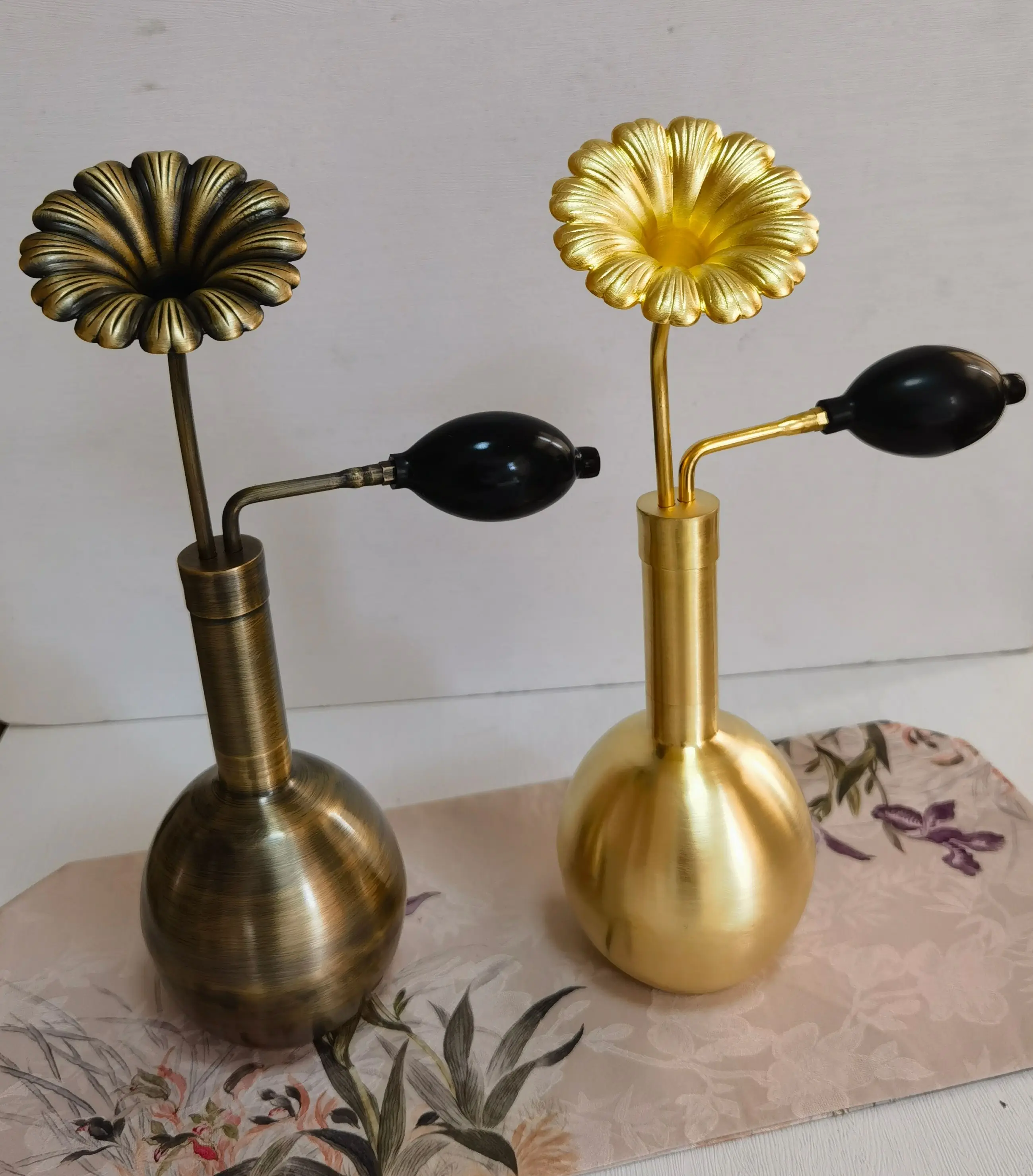 Copper scent bottle SPA hydrotherapy copper funnel scent, brass scent, Baijiu essential oil perfume, scent coffee beans
