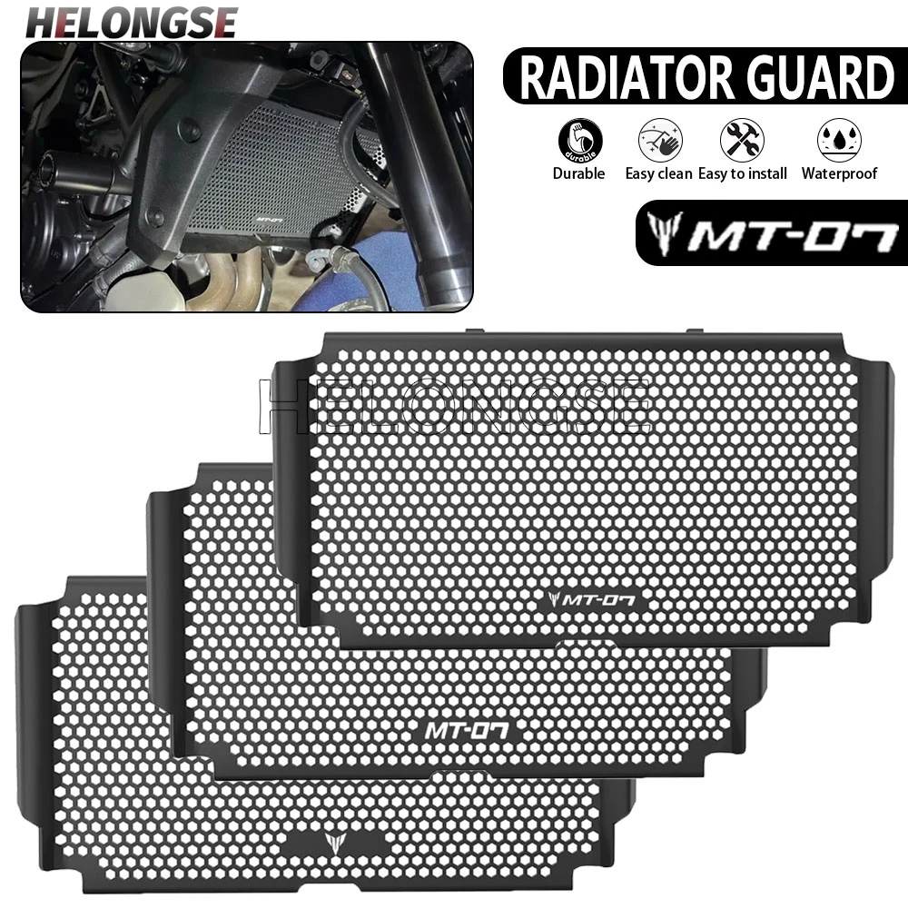 

New Motor Accessories Radiator Guard Cover Protector For Yamaha MT07 2025 2026 2027 MT-07 MT 07 2019 2020 2021 2022 2023 2024