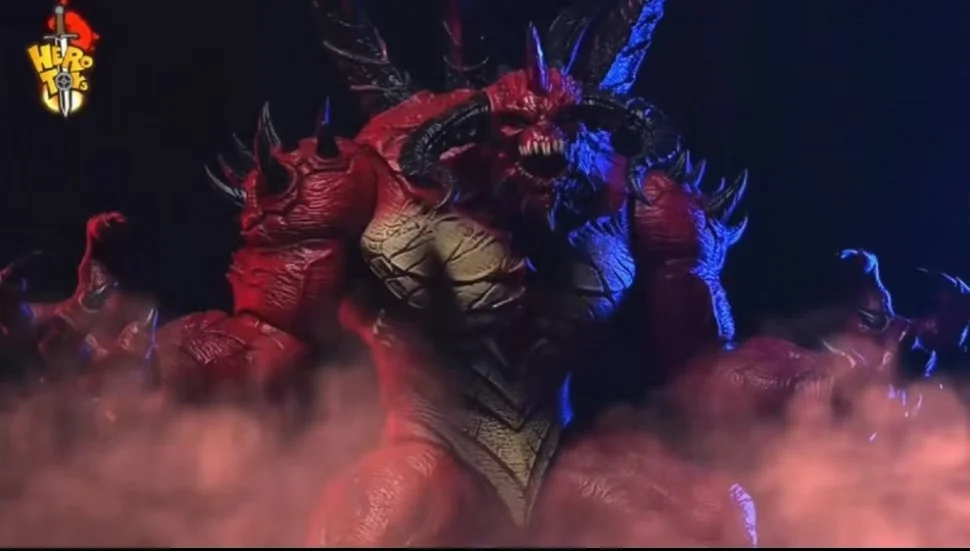 29cm 1/10 pulgadas Herotoys Hell Big Devil Anime película modelo para figuras acción Pvc Anime modelo juguetes para niños regalos caja Original