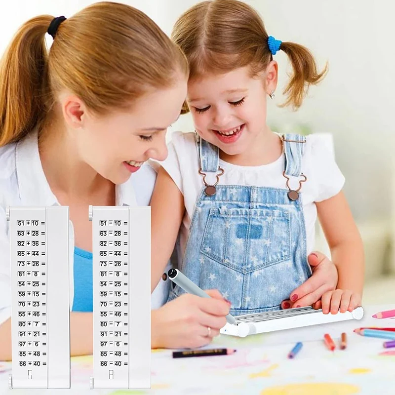 A56G-5PCS Children Calculation Practice Pad Various Permutation And Combination For Practicing Children's For School