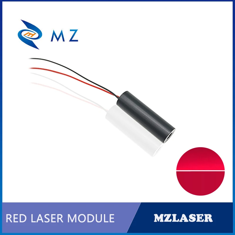 Imagem -04 - Lente de Poder Linha Vermelha Módulo de Laser de Grau Industrial Compacto Alta Estabilidade D12 x 40 mm 3v 650nm 30mw Venda Quente