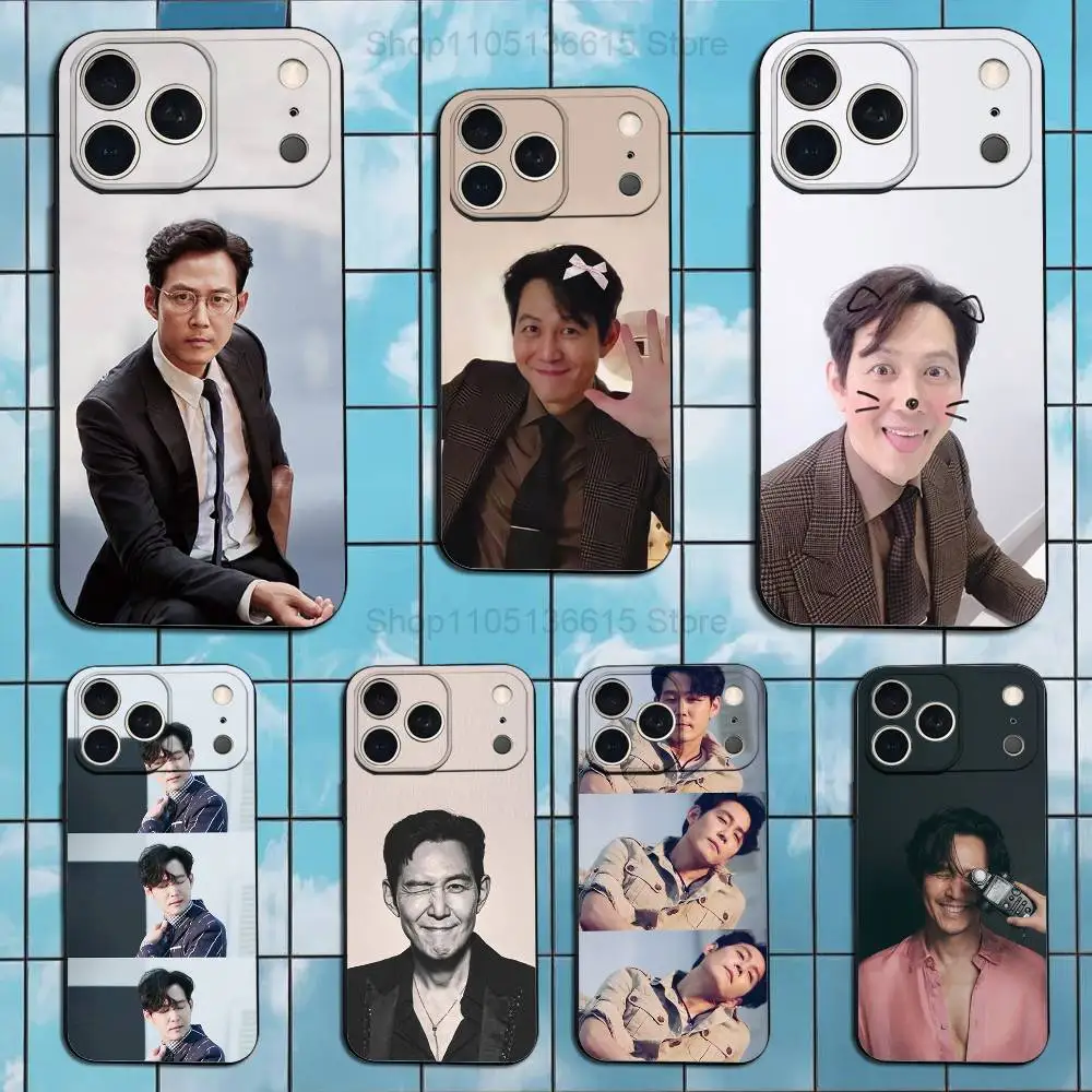 

Actor L-Lee J-Jung-JAE Cute Case For iPhone 17,16,15,14,13,12,11 Air,Plus,Pro Max,XS,X,XR,SE,Mini,8,7,Soft Silicone Black Cover